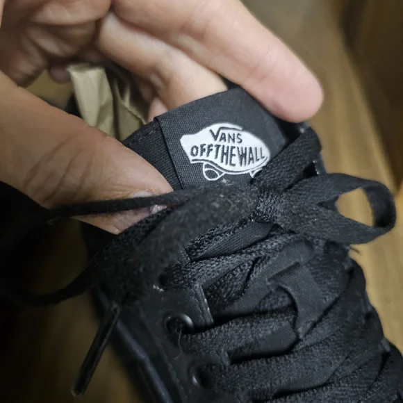 Vans Black High-Top Men's Sneakers - Picture 9 of 16